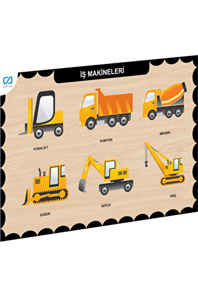 CA Games Caahs-3209 Woodworking Machinery Bul-Tak – Build, Explore, and Learn...