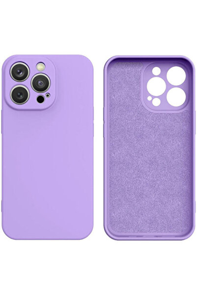 Hurtel Θήκη Πλάτης Σιλικόνης 2mm Μωβ (iPhone 13 Pro Max)