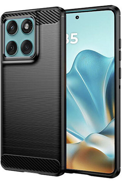Techsuit Πίσω Κάλυμμα Σιλικόνης Μαύρο (Motorola Edge 60 Fusion) Κωδικός: KF23...