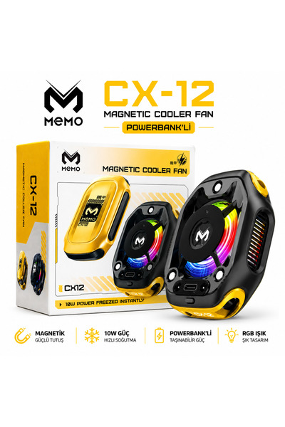 Gökhan Teknoloji Dünyası MEMO CX-12 TELEFON SOĞUTUCUSU