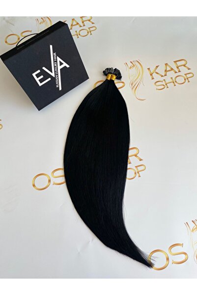 Oskar Shop Εξτένσιον Μαλλιών Κερατίνης Ρωσικού Τύπου # 1 Μαύρο