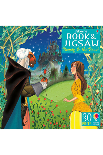 Usborne Book and Jigsaw Beauty and the Beast