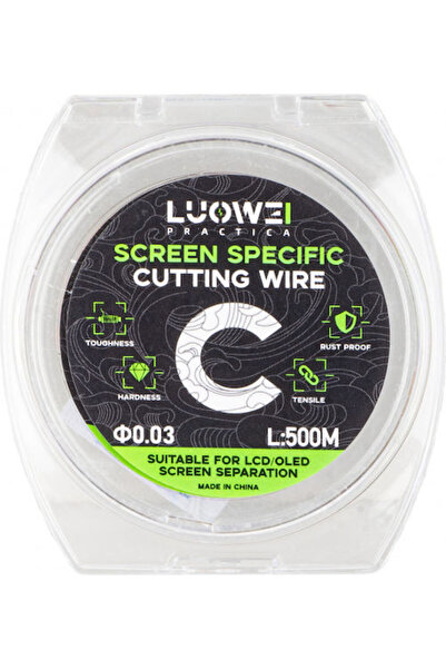 OEM Σύρμα Μολυβδαινίου Luowei 0.03mm 500m
