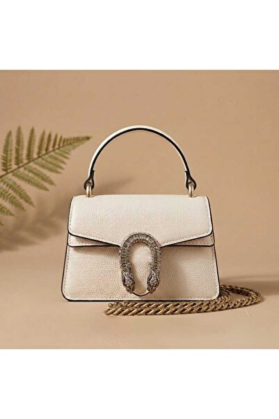 Generic TOP Choice Elegant Pebbled Leather Top Handle Crossbody Bag with Chai...