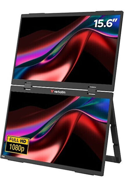 Verbatim B51261461 IPS HDR Φορητή Οθόνη 15.6 " FHD 1920x1200 με Χρόνο Απόκρισ...