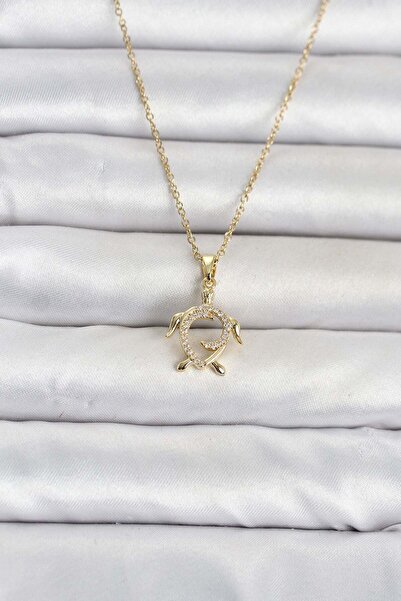 Inure Jewelry سلسلة فولاذية 316L ذهبية اللون من طراز كاريتا كاريتا للنساء