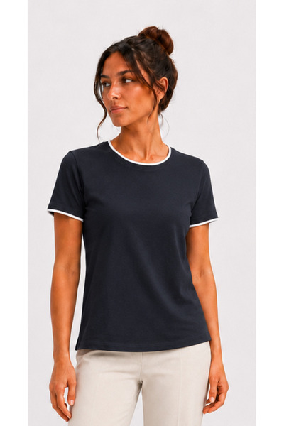QYA Clothing TRICOU BASIC 100% BUMBAC CU FORMĂ LARGĂ