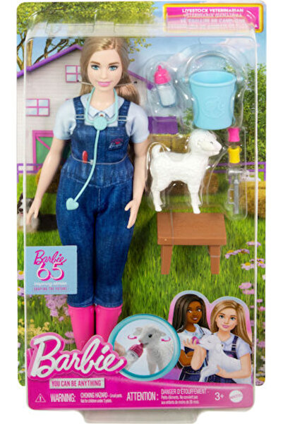 Barbie Συλλεκτική Κούκλα Κτηνιάτρου Για Παιδιά 3+ Ετών