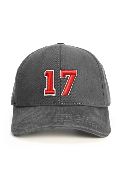 PataCute Number 17 Embossed Baseball Cap