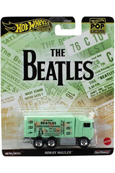 HOT WHEELS Premium Αυτοκίνητο Ποπ Κουλτούρας The Beatles Hiway Hauler 1:64 Γι...