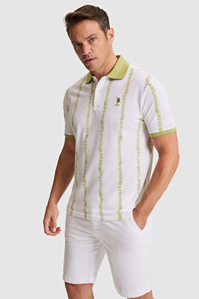 U.S. Polo Assn. Erkek Yeşil Tişört 50326977-VR016