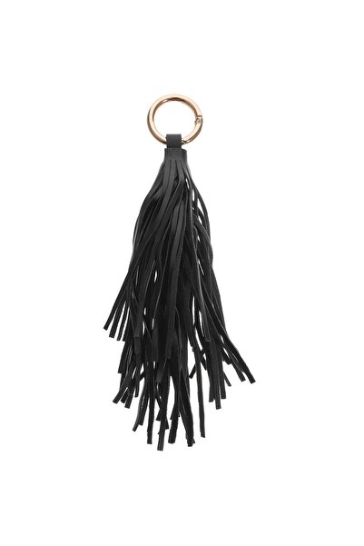 OEM Breloc din piele cu ciucure, ornament decorativ pentru femei – Negru