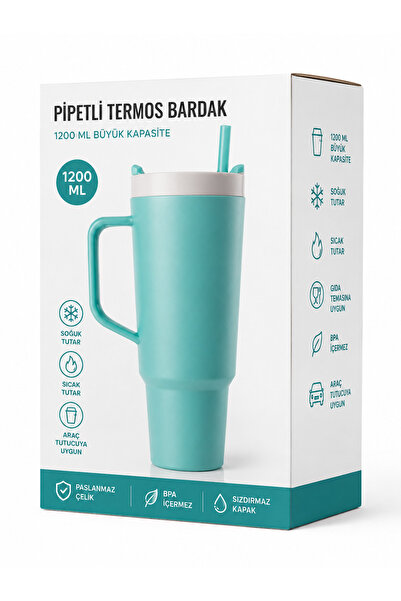 BİGMAN bipetli bardak termos