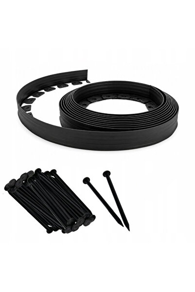 PROCART Separator de gazon pentru grădină, înălțime 5 cm, lungime 10 m, 20 ță...