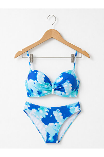 Maser Boş Kap Straplez Bikini Takımı