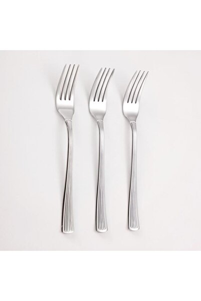 OEM Set Furculițe "Linear", Oțel inoxidabil, Inox, 23cm, 3