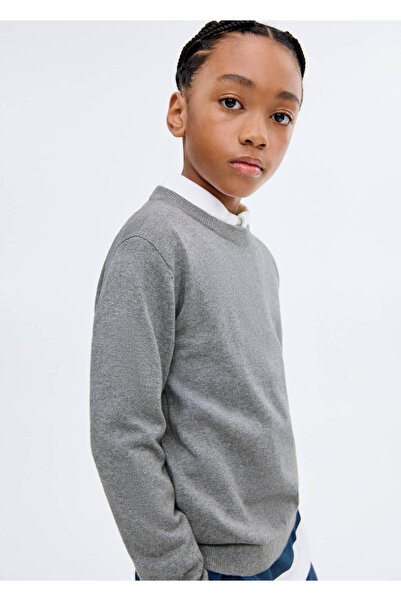MANGO Kids Pulover casual din bumbac