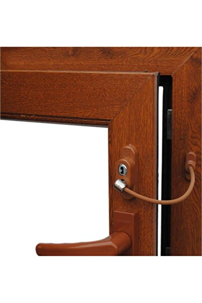 Hırdavat 1 Piece Steel Rope Pvc Door Window Safety Lock - Window Child Safety...