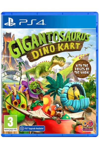 Outright Games LTD. Γκιγκαντόσαουρος Ντίνο Καρτ Παιχνίδι PS4