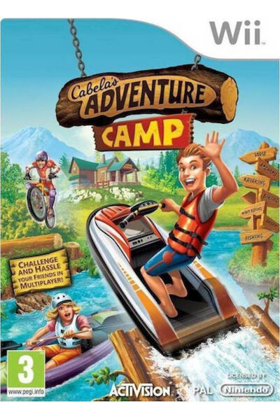 ACTIVISION Cabela's Adventure Camp Wii Παιχνίδι (Μεταχειρισμένο)
