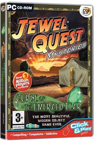 OEM Jewel Quest Mysteries: Η κατάρα του Σμαραγδένιου Δακρύου - Παιχνίδι για P...