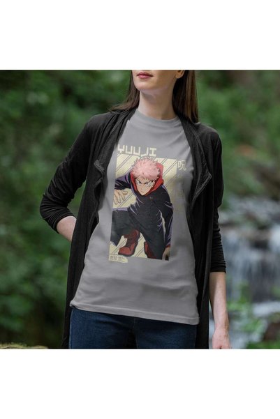 iLovePrints Jujutsu Kaisen Yuji Itadori Tshirt