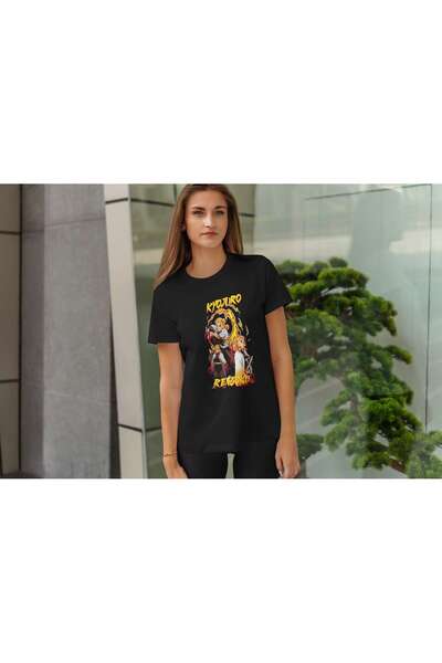 iLovePrints Kyojuro Rengoku Character Design Tshirt