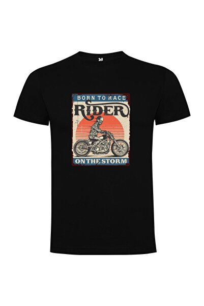 iLovePrints Rider in Thunderstorm Tshirt