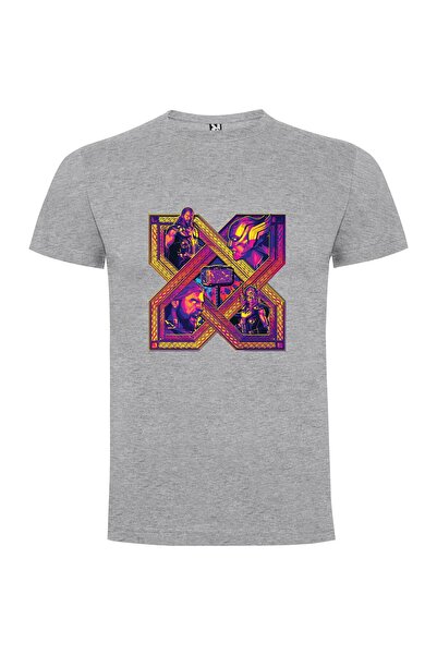 iLovePrints Fractal Thunder: Official Marvel Tshirt