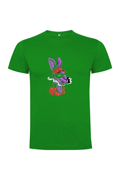 iLovePrints Glamorous Bunny Gangster Tshirt