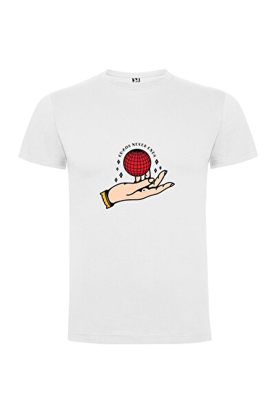 iLovePrints Red Ball's Kinetic Misplacement Tshirt