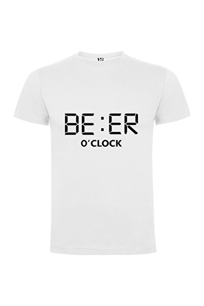 iLovePrints Beer Time Clock Tshirt