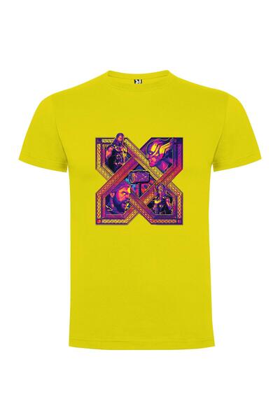 iLovePrints Fractal Thunder: Official Marvel Tshirt