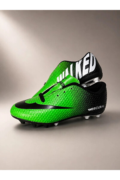 Mergenshoes Wlk Yeşil Krampon Erkek Çocuk Futbol Spor Ayakkabı