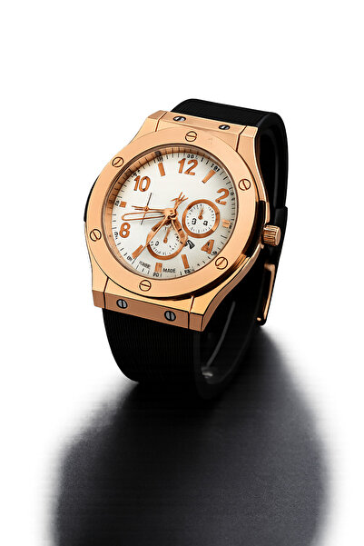 G Sport POLO Sweat-Resistant Silicone Cord Men's Wristwatch