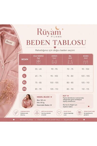 Rüyam pijama Long Pajama Set