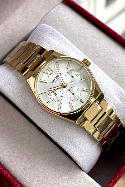 Tom Jones London Original Women's Wristwatch with 2-Year Warranty Steel Strap...