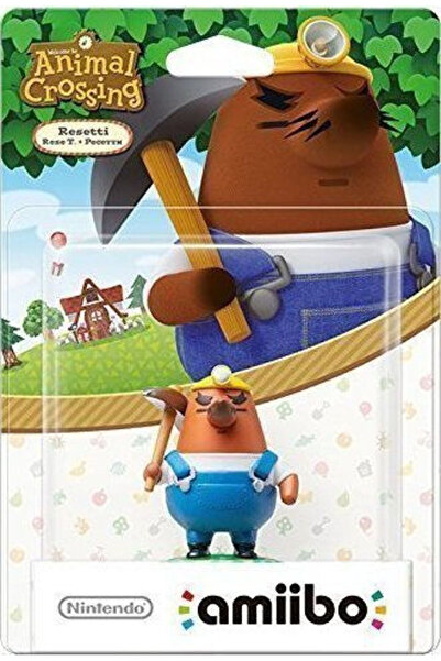 Nintendo Amiibo Animal Crossing Resetti Φιγούρα Χαρακτήρα για WiiU