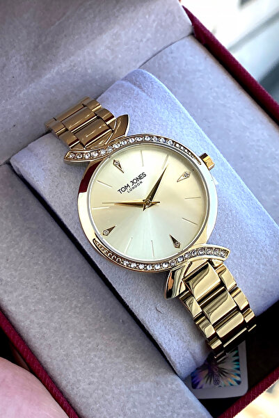Tom Jones London Original Women's Wristwatch with 2-Year Warranty Steel Strap...