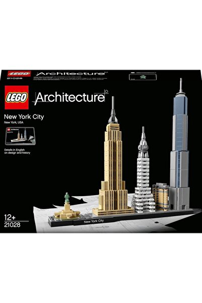 LEGO 21028 نموذج معماري لخط الأفق في مدينة نيويورك، طقم نموذج قابل للتجميع لل...