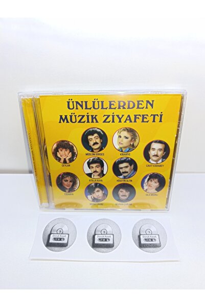 CD Ünlülerden müzik ziyafeti fantazi arabesk ALBÜM