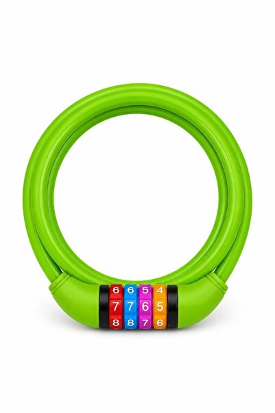Busstier Κλειδαριά ποδηλάτου 12x800mm με κωδικό πρόσβασης Ατσάλινο καλώδιο σκ...