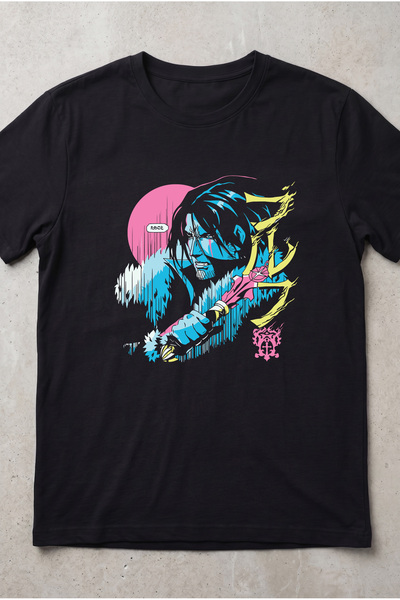 Silkensoul Castlevania Trevor Belmont Synthwave Anime Printed Standard Fit Un...
