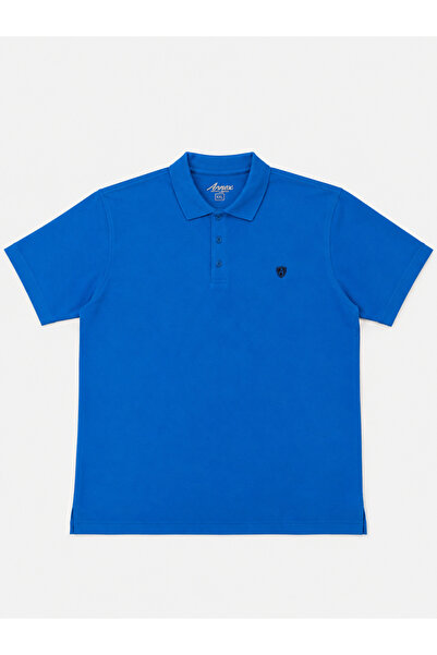ANNEX Tricou pentru bărbați, mărime mare, cu guler polo, mâneci scurte elasti...