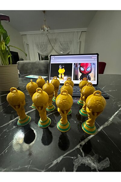 Ecrou 3d Dünya kupası anahtarlık L boy