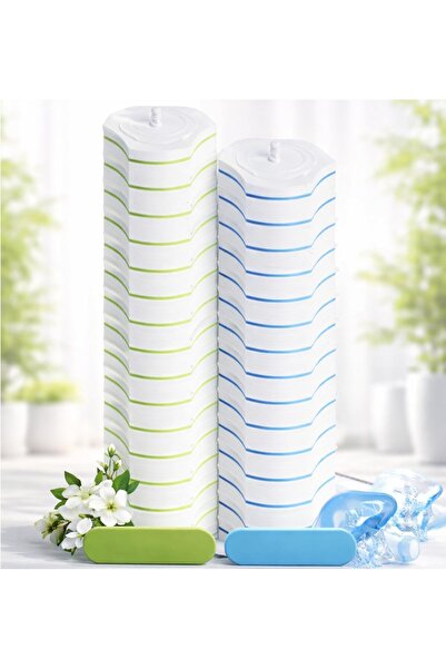 KLUX - 30PCS Disposable Toilet Bowl Brush Refills, Disposable Replacement Head.