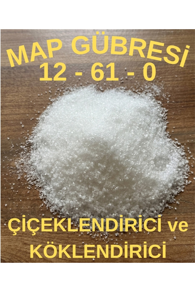 Saglam Tarım Map Gübresi (12.61.0), Çiçeklendirici ve Köklendirici Gübre 500 Gr.
