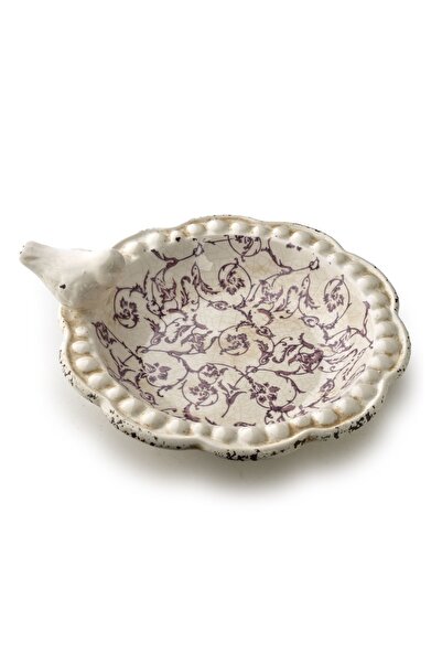 MONDEX Adăpătoare pentru păsări Ceramică CROCKET Decorativă 20 x 20 x 7.3 cm ...