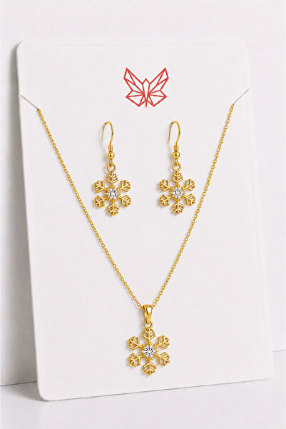 MakeWell Damla Nazar Star Butterfly Snowflake Polar Star Flower Figured Zirco...
