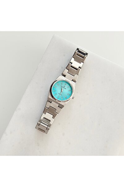 Vesce Atelier Dulo Silver Watch Blue